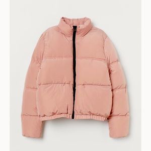 NWOT H&M Pink Puffer jacket
